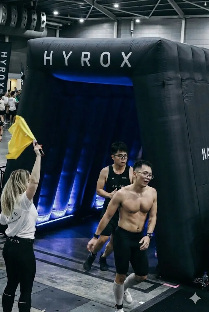 Mid-race suffering